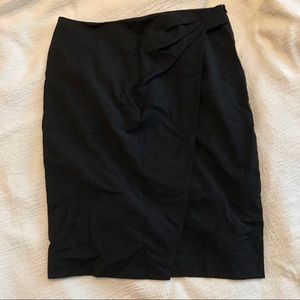Black pencil skirt
